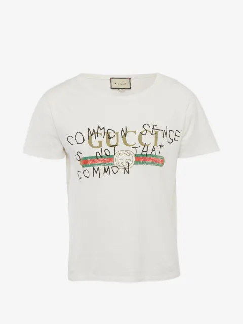 Gucci Pre-Owned Coco Captain distressed T-shirt