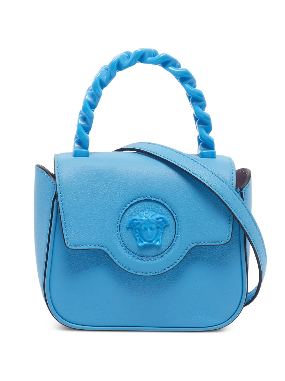 Versace Pre-Owned Borsa a spalla La Medusa mini - Blu