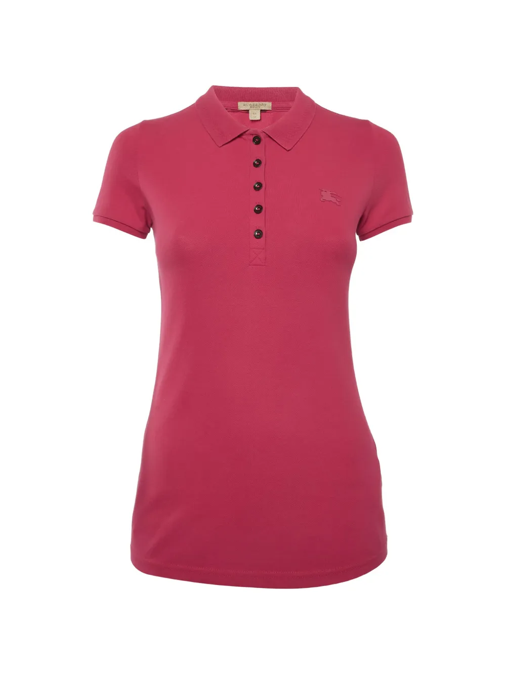 Burberry Pre-Owned cotton pique polo shirt - Rosa