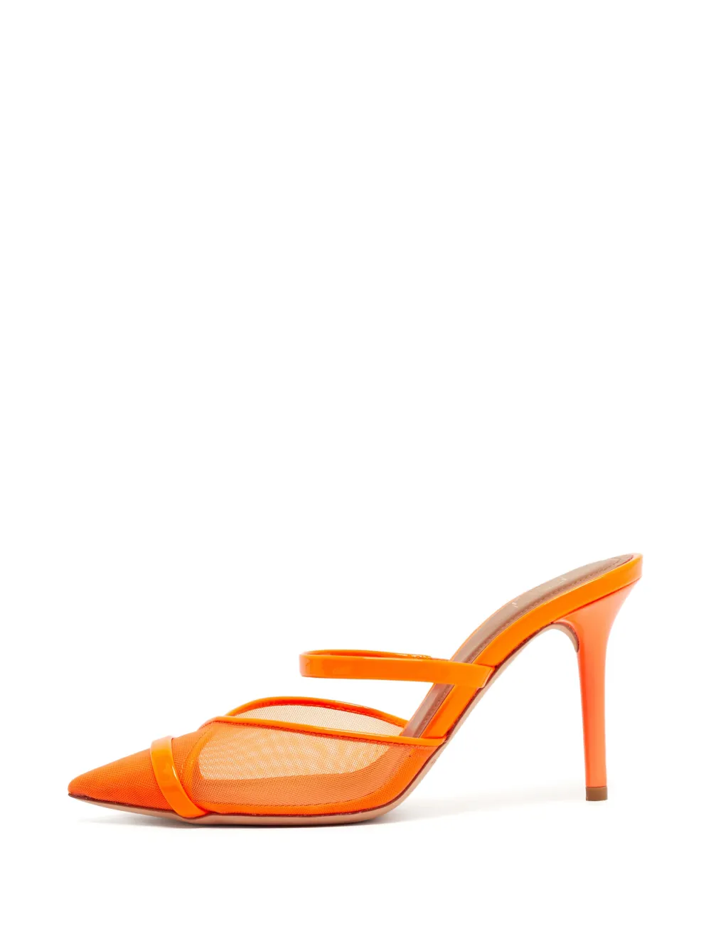 Malone Souliers Clio leather mules - Arancione