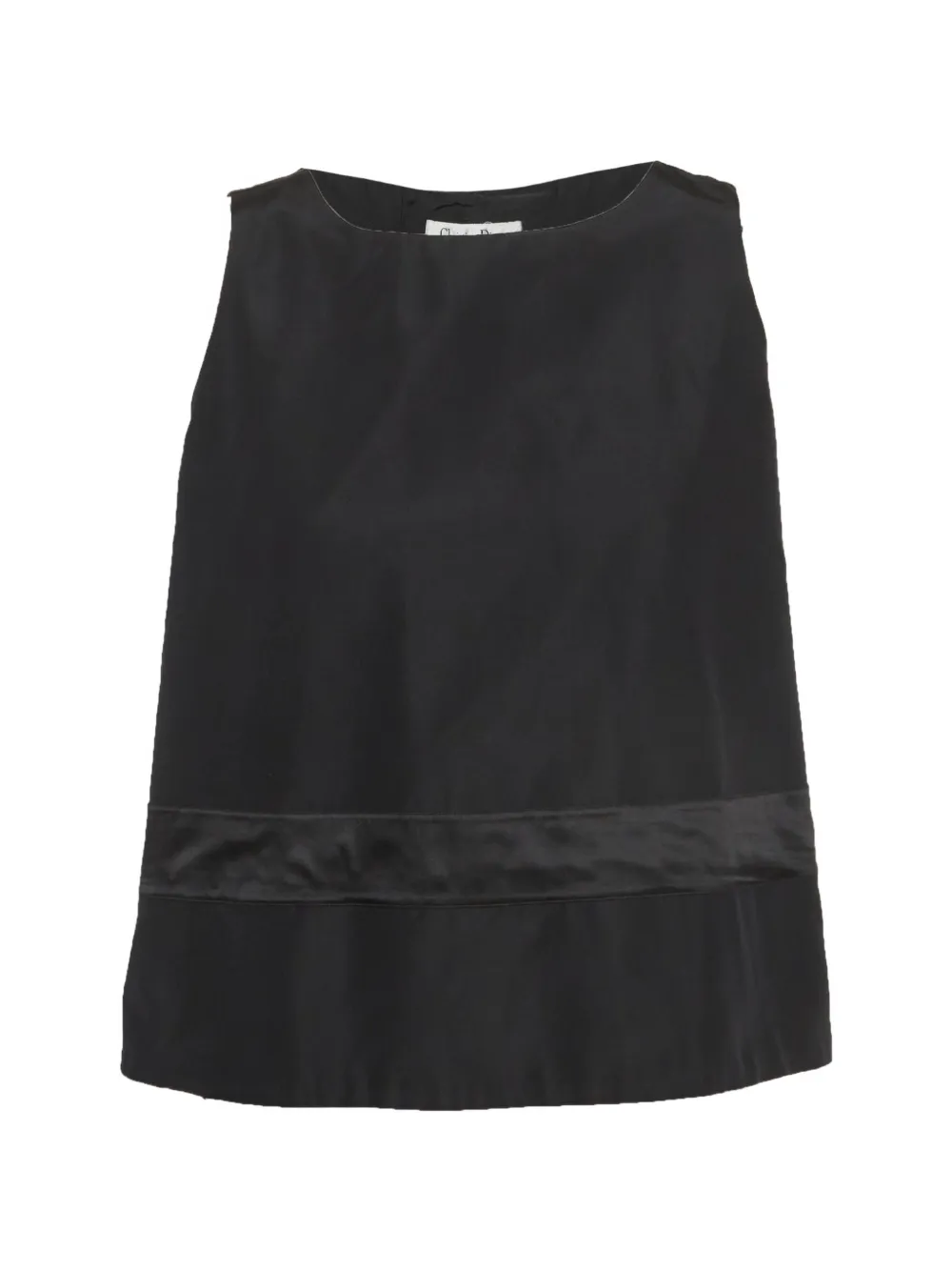 Christian Dior Pre-Owned belted blouse - Black