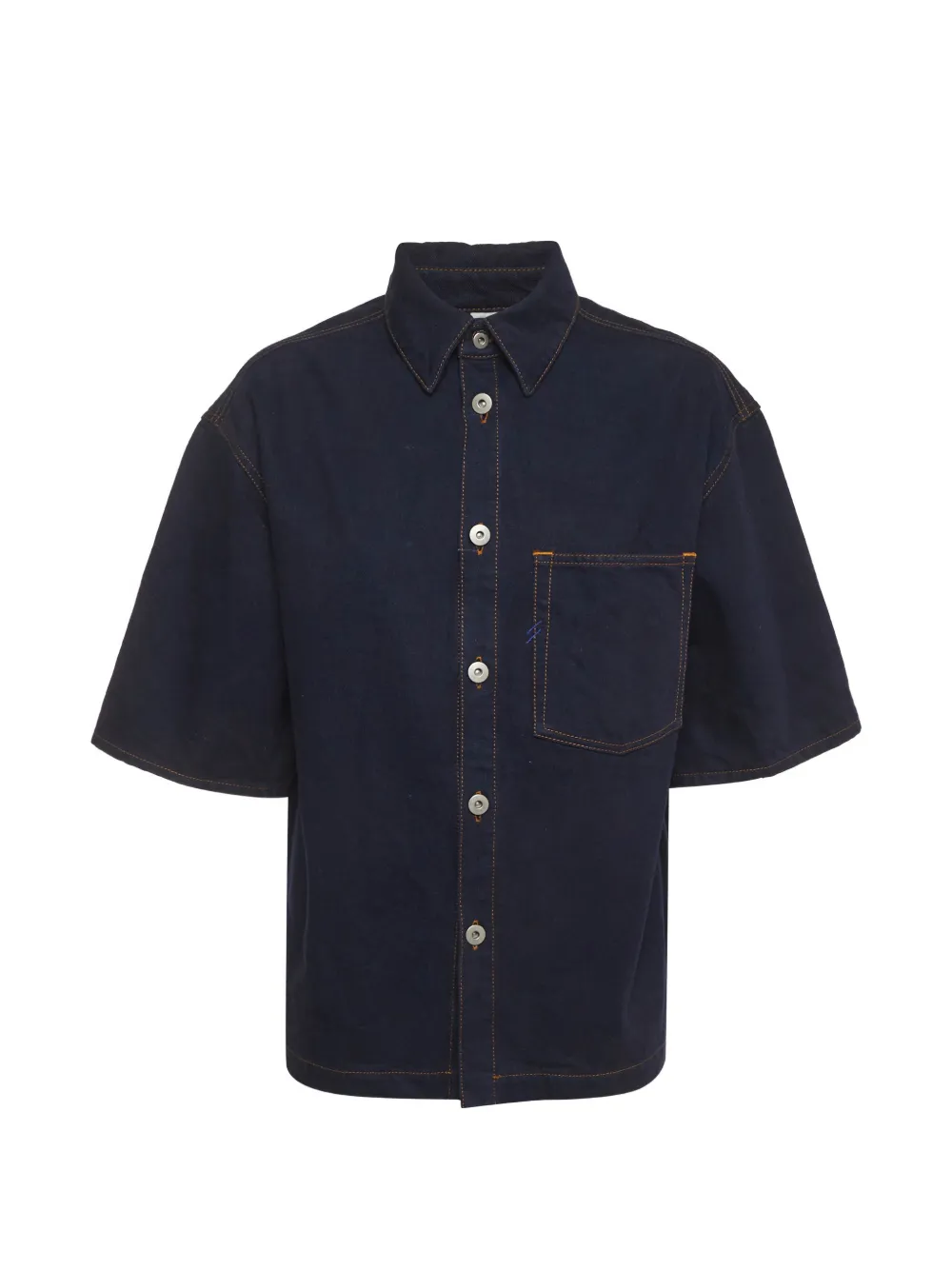 Burberry Pre-Owned short-sleeves shirt - Blu