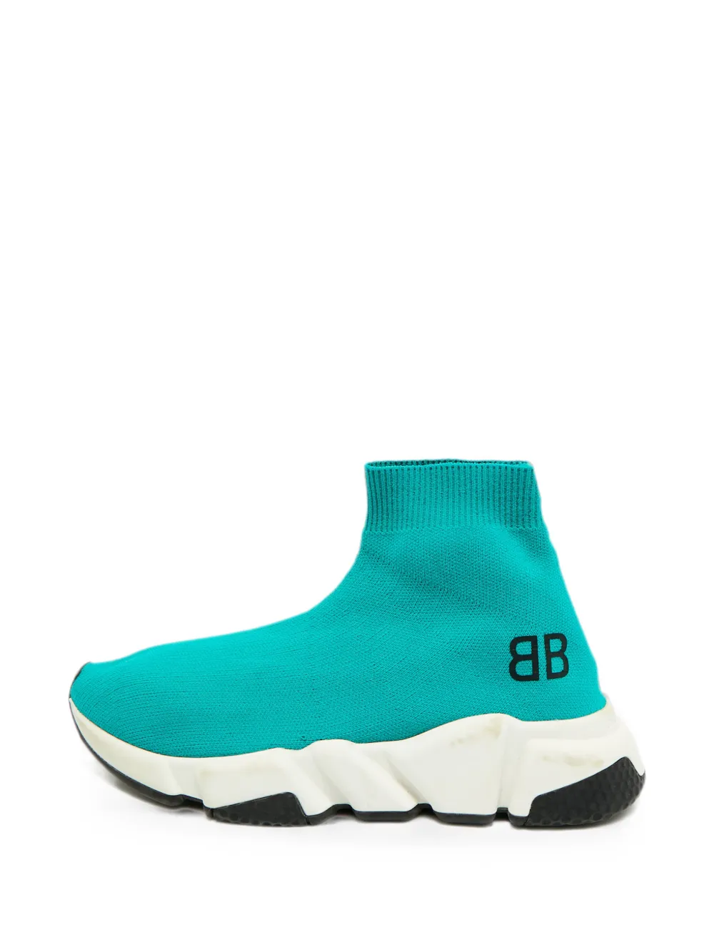 Balenciaga Pre-Owned Sneakers in maglia senza lacci - Blu
