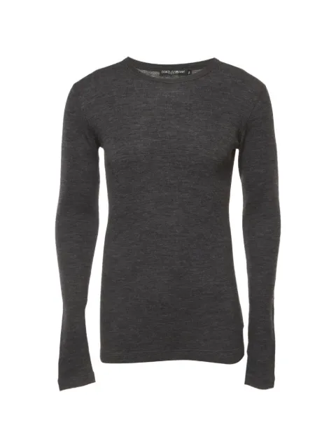 Dolce & Gabbana Pre-Owned playera con cuello redondo