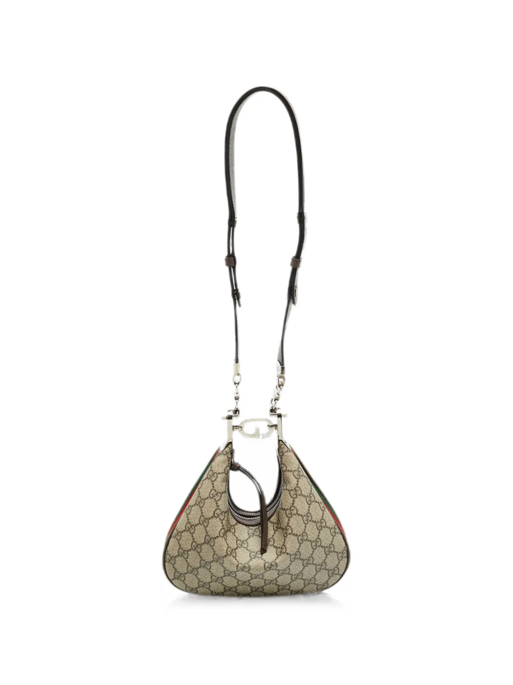 Gucci Pre-Owned small Attache GG Supreme shoulder bag - Toni neutri