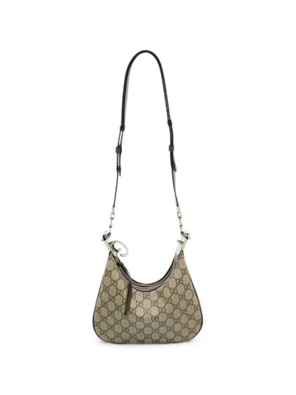 Gucci Pre-Owned グッチ アタッシェ GGスプリーム ショルダーバッグ