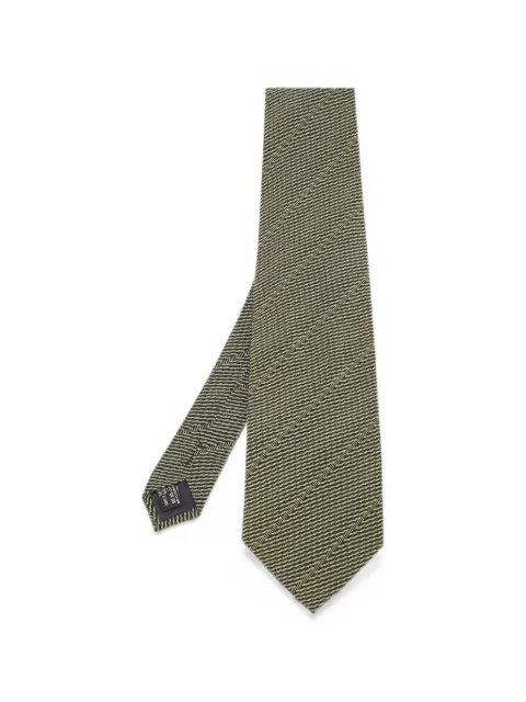 Giorgio Armani Pre-Owned corbata a rayas diagonales