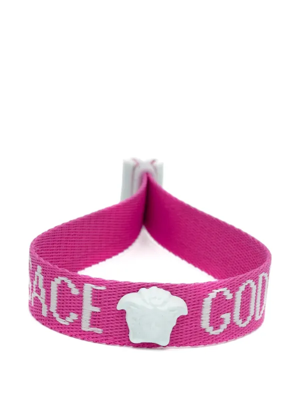 Versace Pre-owned Medusa Bracelet in Pink