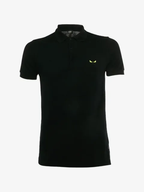 Fendi Pre-Owned pikétröja med broderad logotyp
