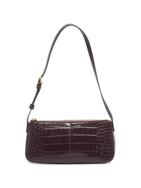 Tory Burch McGraw Wedge croc-embossed shoulder bag