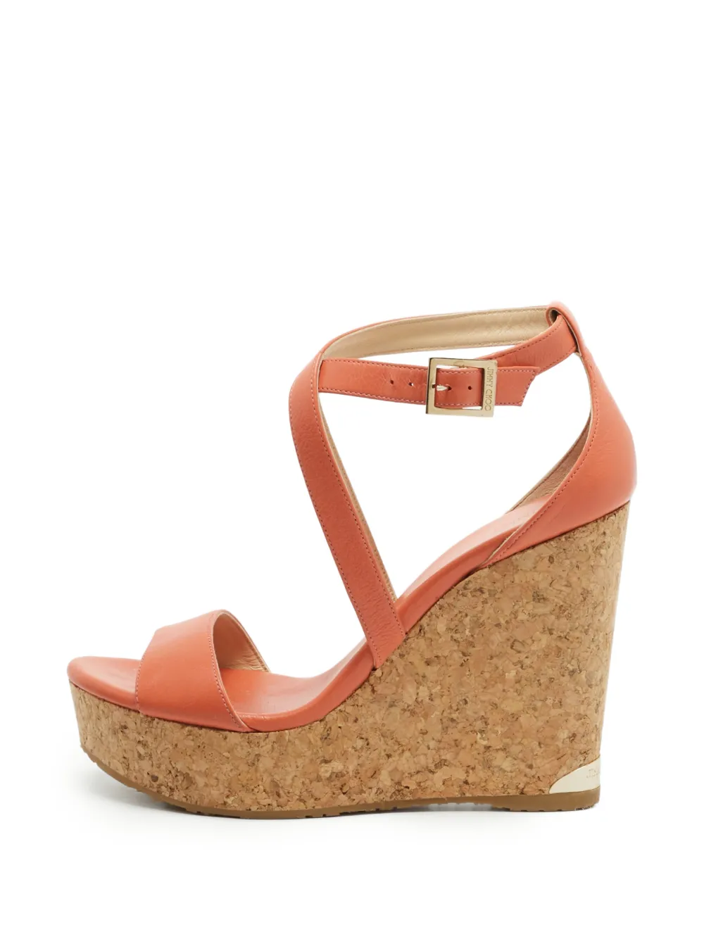 Jimmy Choo Pre-Owned sandales Portia - Orange Jimmy Choo Pre-Owned sandales Portia - Orange