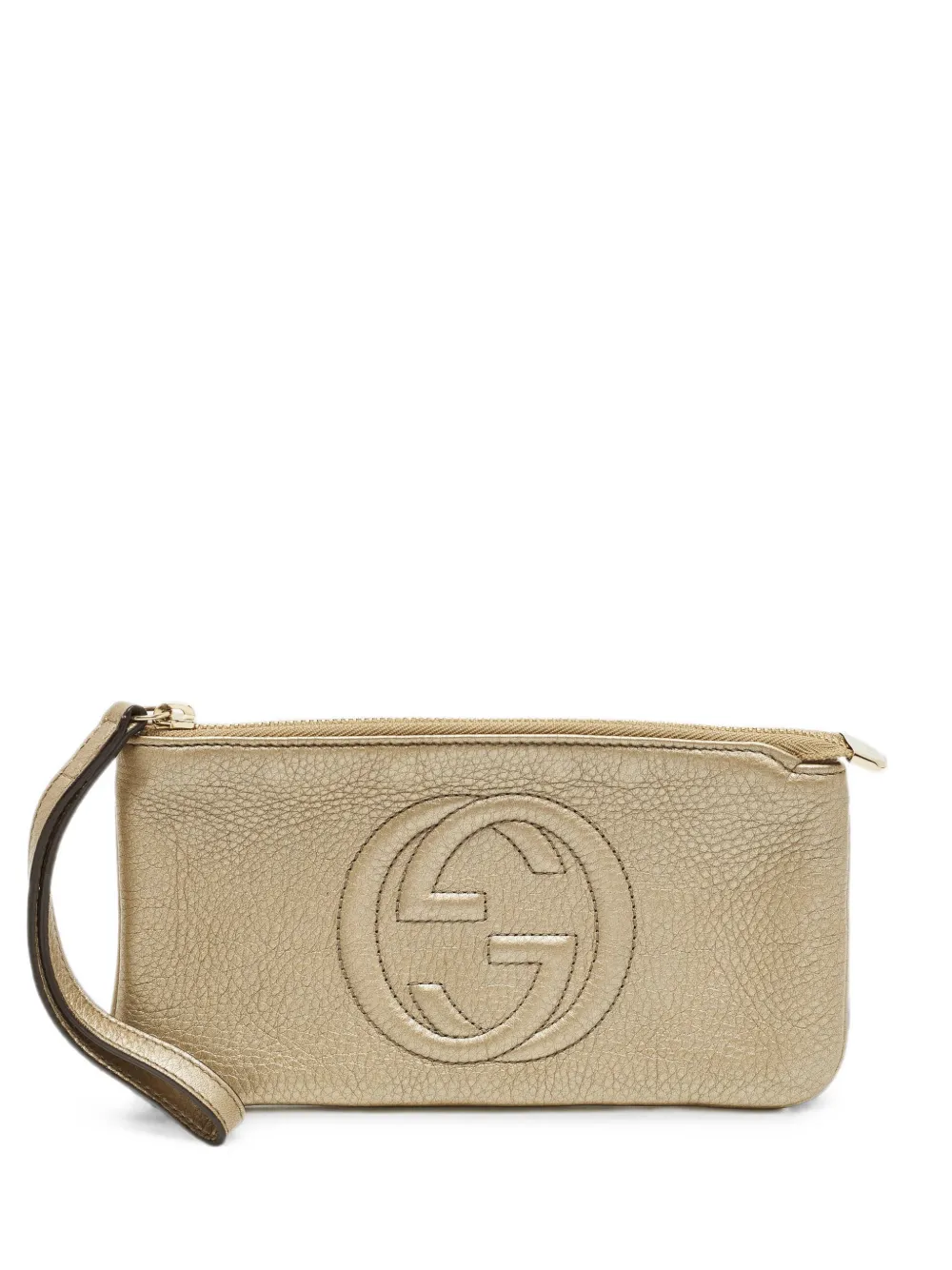 Gucci Pre-Owned Soho GG clutch bag - Oro