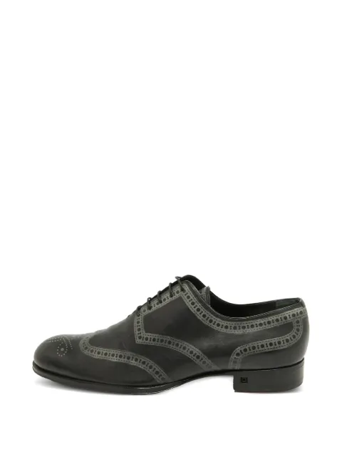 Louis Vuitton Pre-Owned Wing Tips leather Oxford shoes