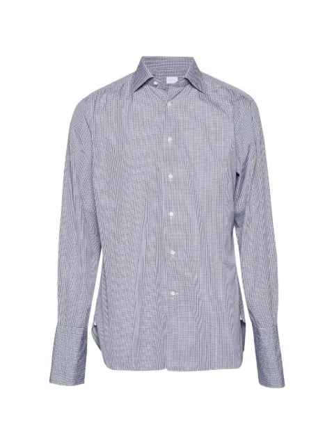 Ermenegildo Zegna Vintage camisa con cuadros estampados