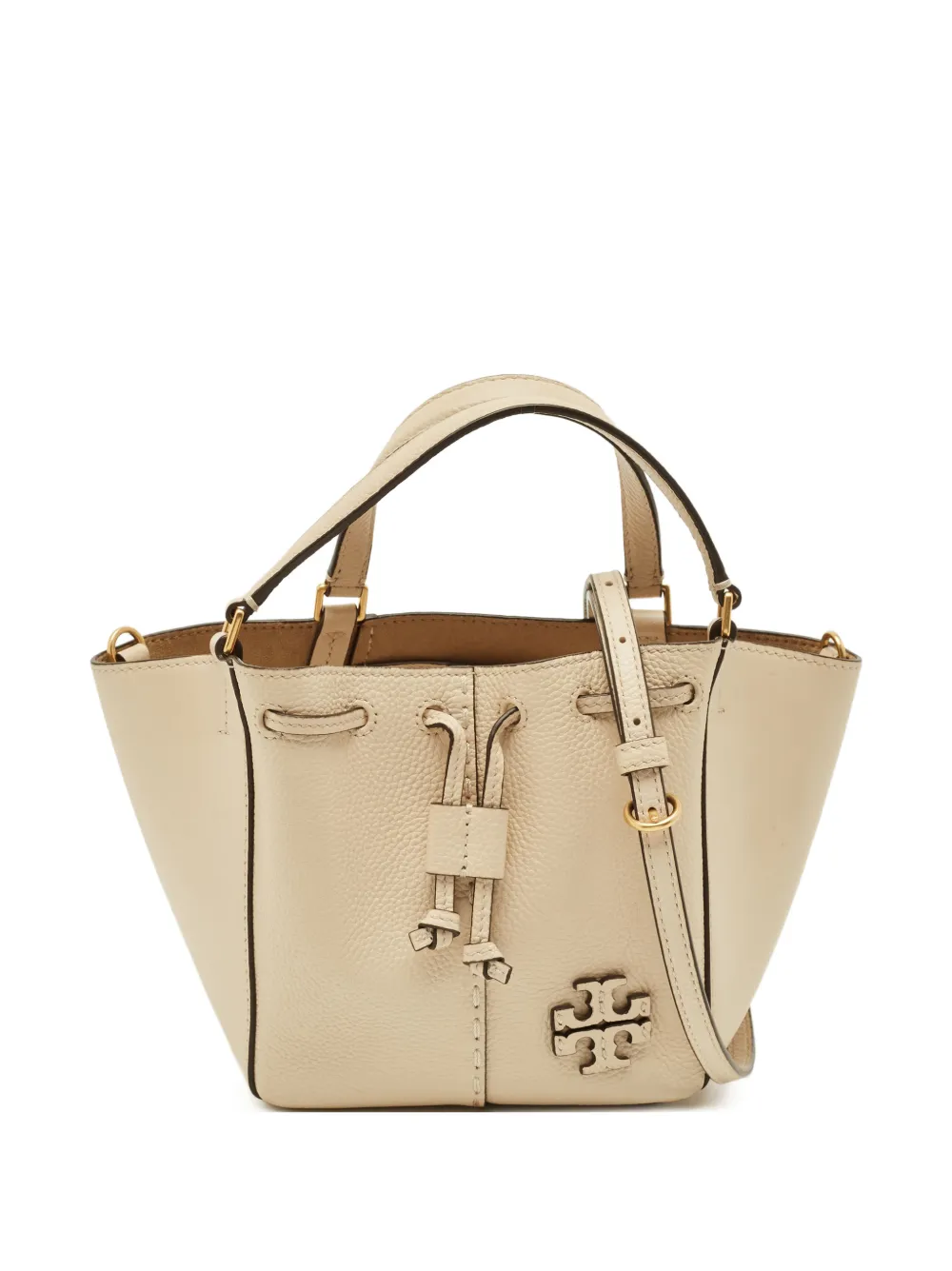 Tory Burch McGraw Dragonfly drawstring tote bag - Toni neutri