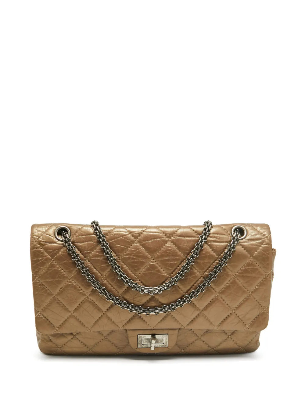 CHANEL Pre-Owned Reissue 2.55 quilted bag - Neutrals