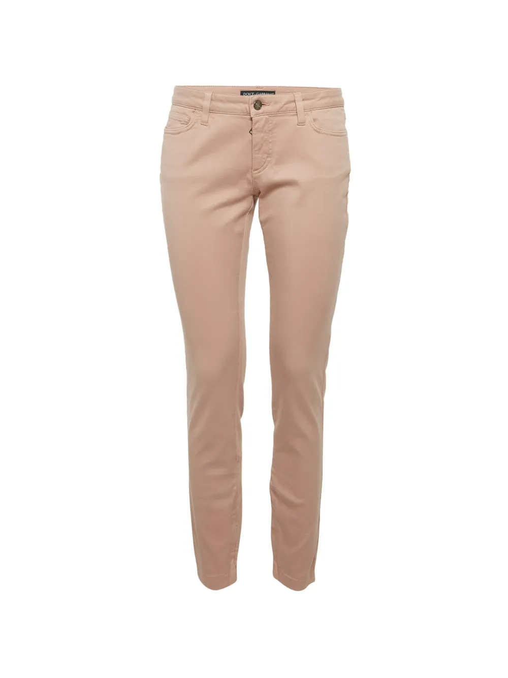 Dolce & Gabbana Pre-Owned five-pockets mid-rise jeans - Toni neutri