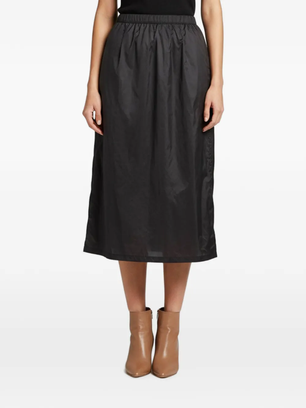 Maison Martin Margiela Pre-Owned Gonna midi svasata - Nero