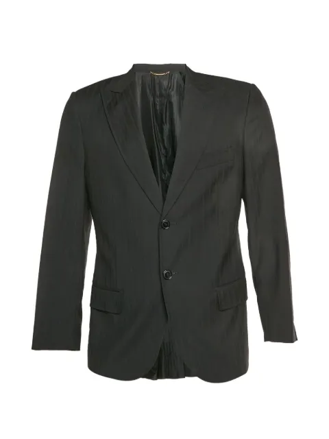 Dolce & Gabbana Pre-Owned striped single-breasted blazer