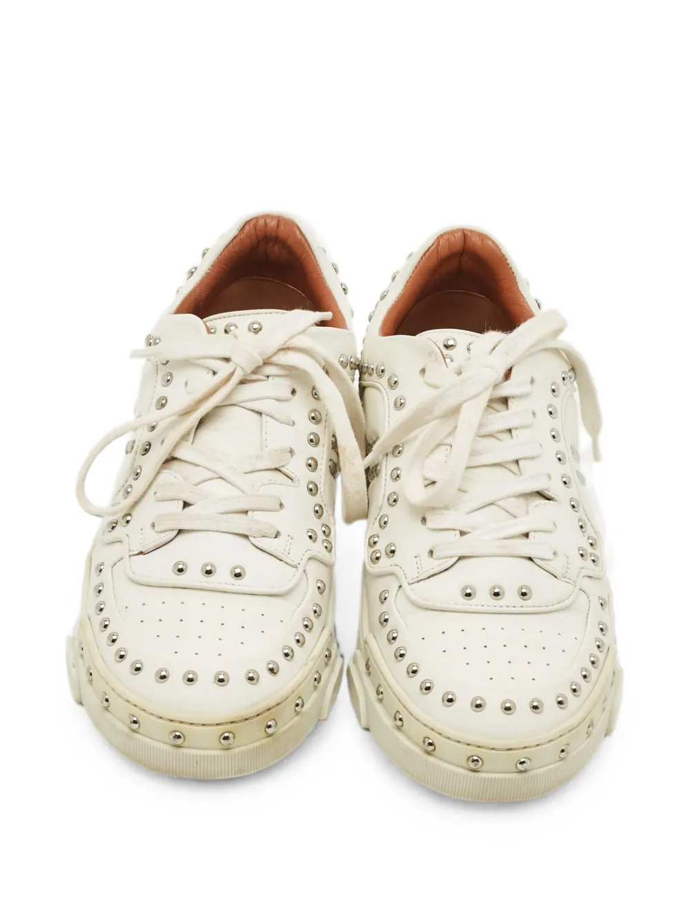 Givenchy Pre-Owned Studded Tyson Sneakers | White | FARFETCH SG