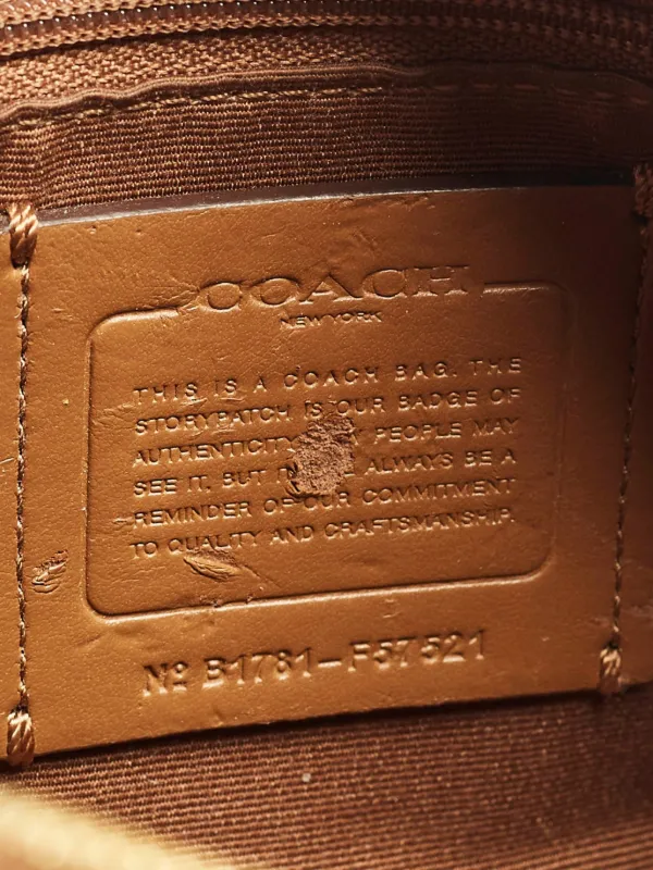 Coach Vintage Mini Bennett Satchel Bag | Brown | FARFETCH