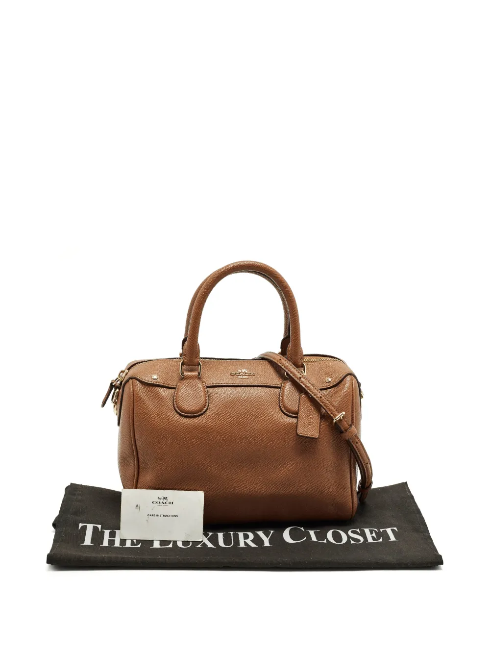 Coach Vintage Mini Bennett Satchel Bag | Brown | FARFETCH