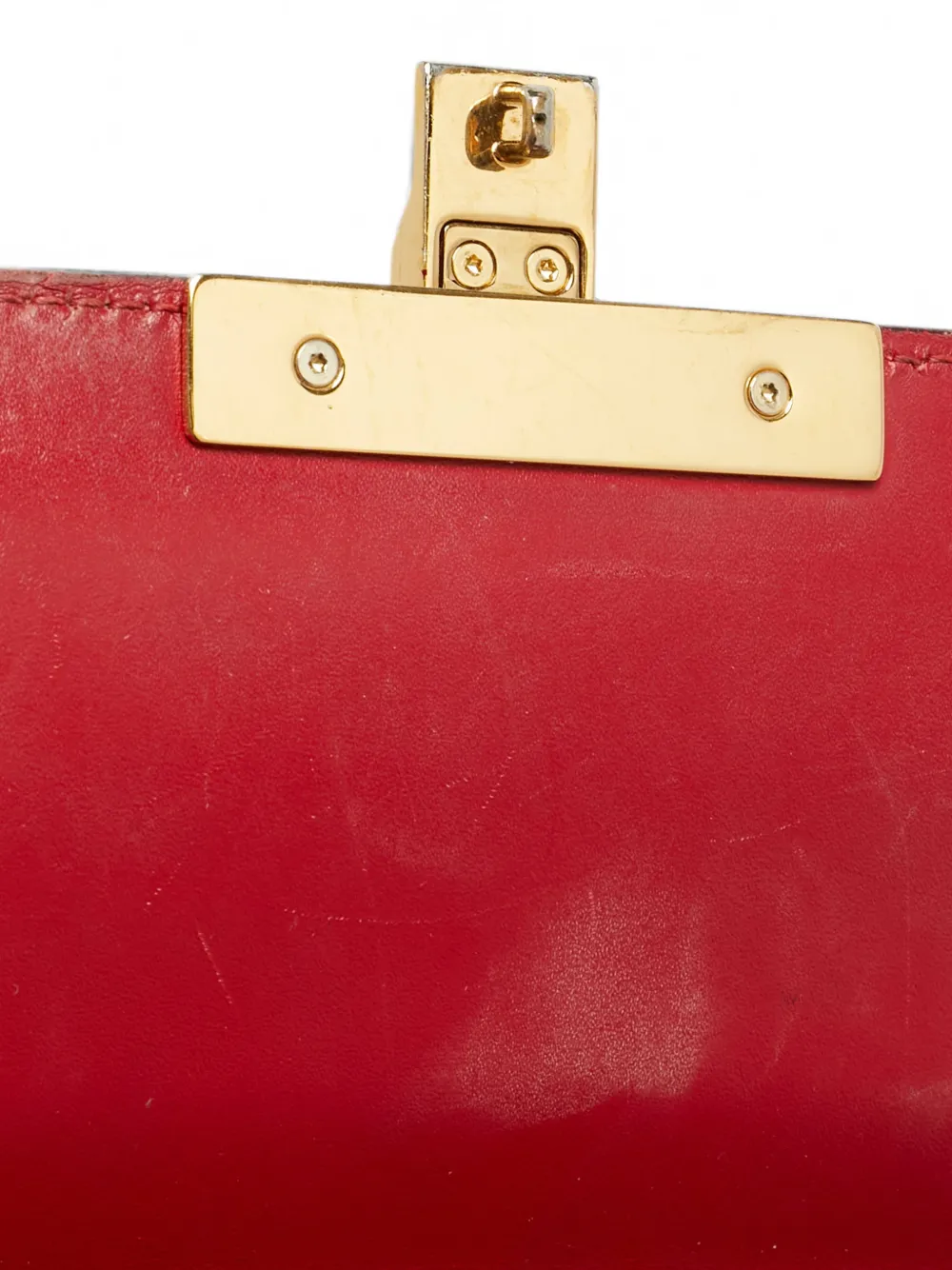 Gucci Pre-Owned パドロック グッチシマ ハンドバッグ | レッド