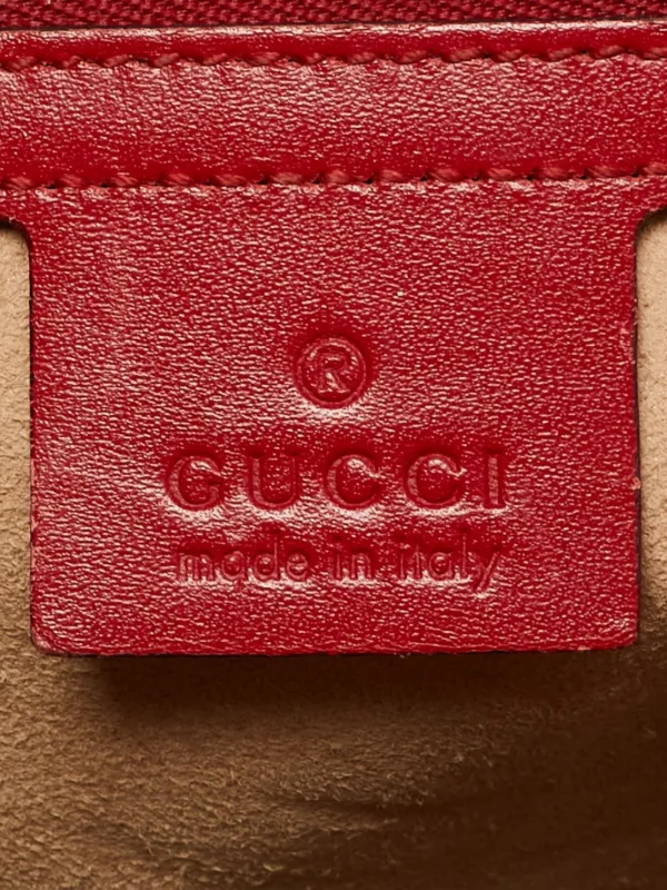 Gucci Pre-Owned パドロック グッチシマ ハンドバッグ | レッド