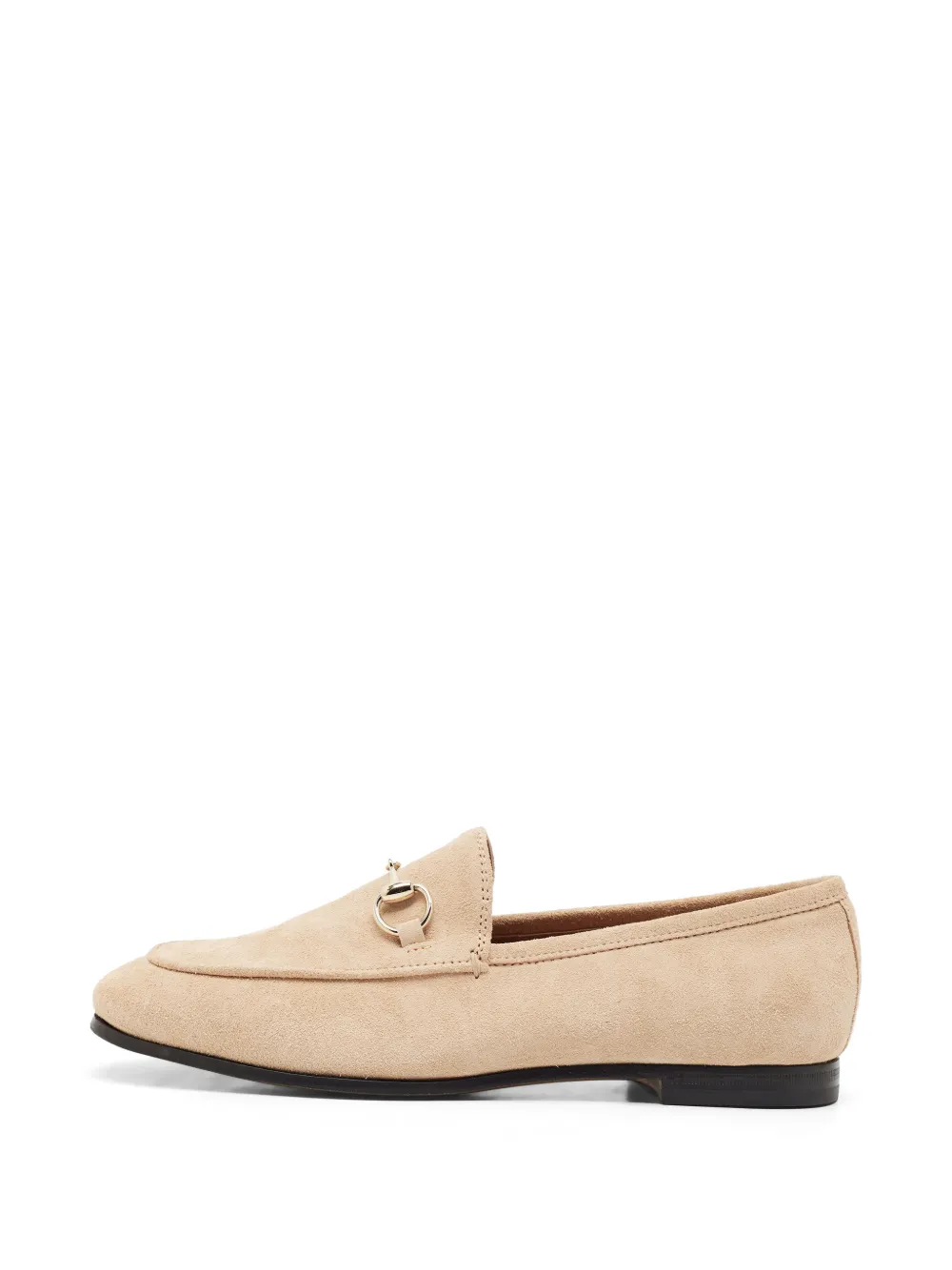 Gucci Pre-Owned Jordaan Horsebit loafers - Nude