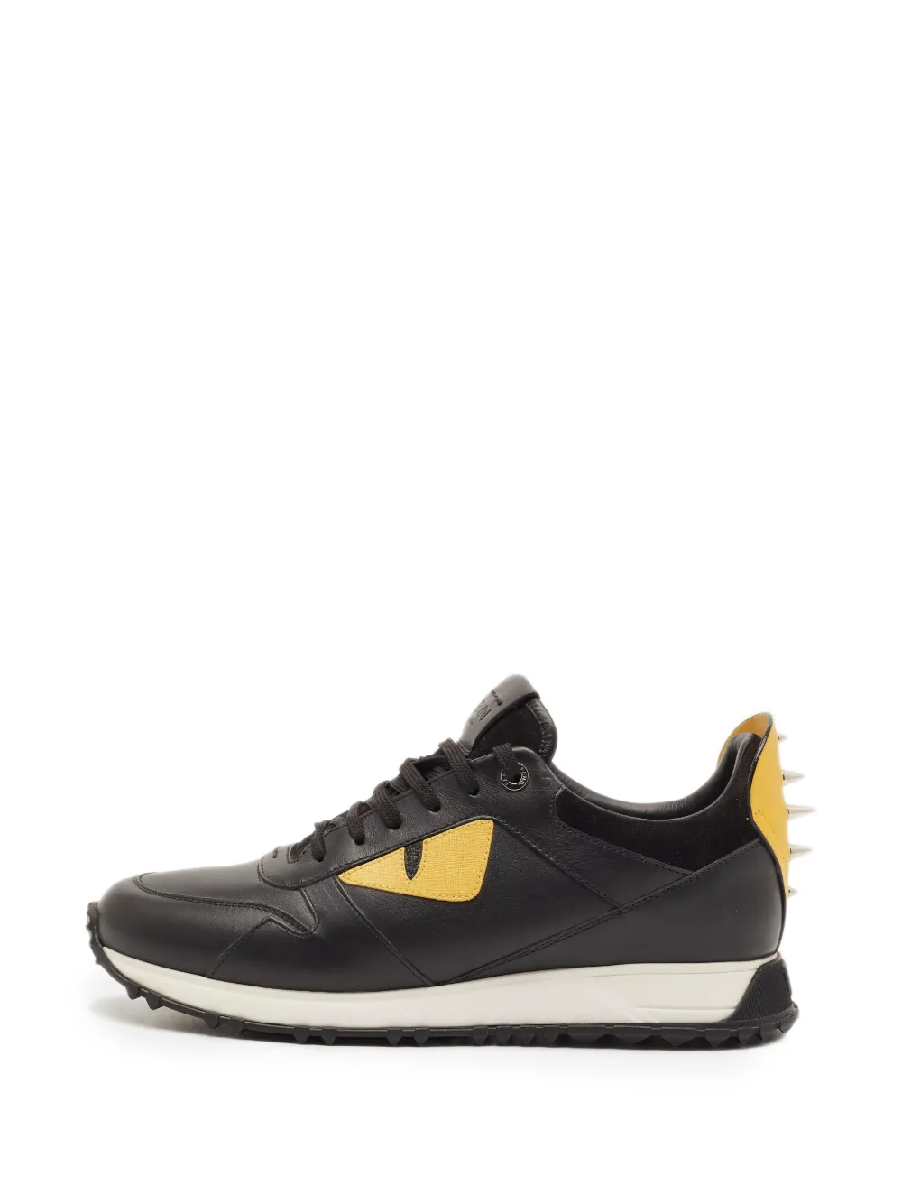 Fendi Pre-Owned Sneakers Monster Eyes con borchie - Nero