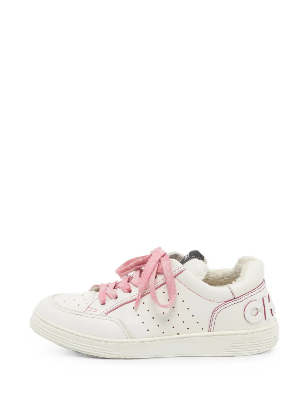 CHANEL Pre-Owned CC logo sneakers - Bianco
