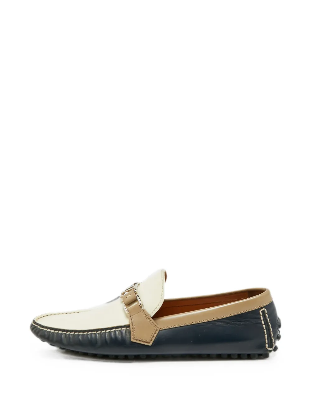 Louis Vuitton Pre-Owned Hockenheim loafers - Weiß