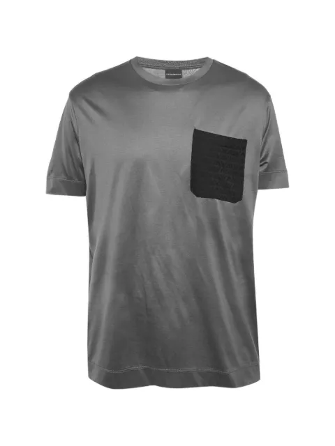 Emporio Armani Pre-Owned logo-detail T-shirt