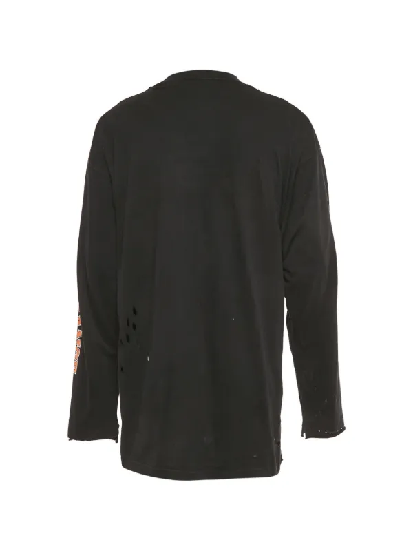 Balenciaga Pre-Owned Unifit logo-print T-shirt | Black | FARFETCH