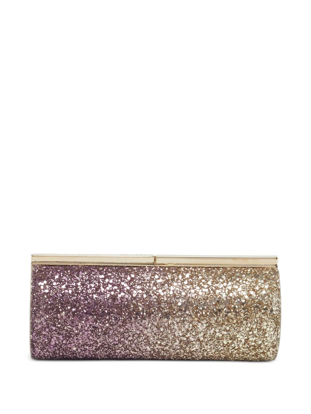 Jimmy Choo Pre-Owned Trinket degradé glitter clutch bag - Rosa