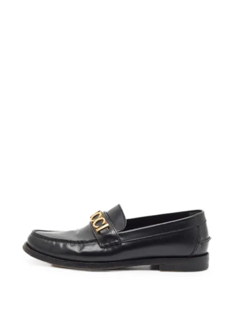 Gucci Pre-Owned mocasines con letras del logo