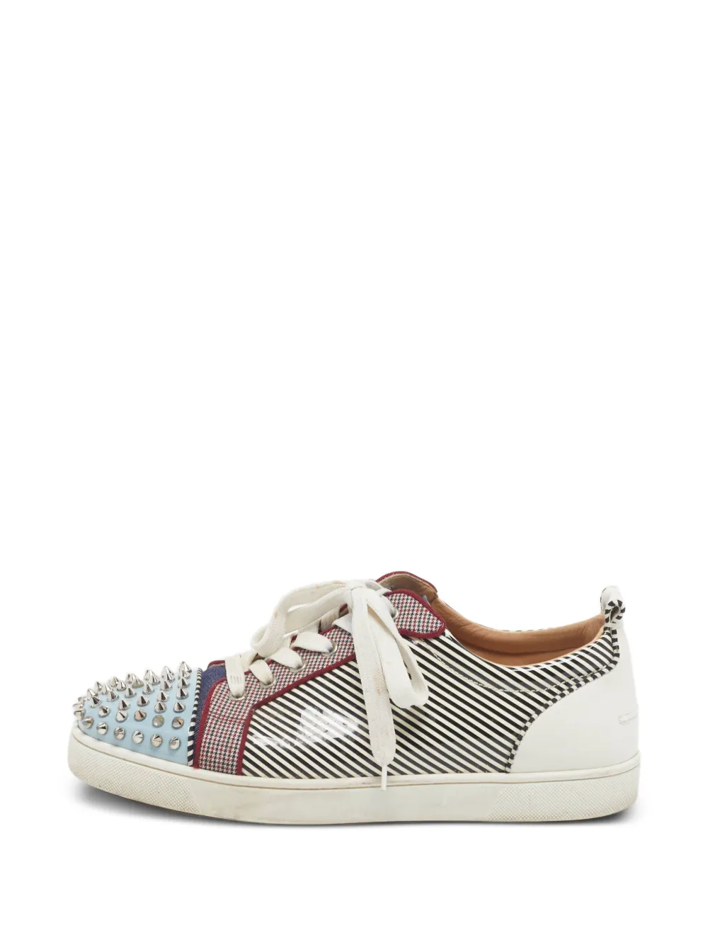 Christian Louboutin Pre-Owned Louis Junior Spikes sneakers - Weiß
