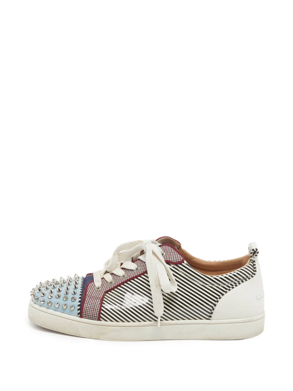 Christian Louboutin Pre-Owned Louis Junior Spikes sneakers - Weiß