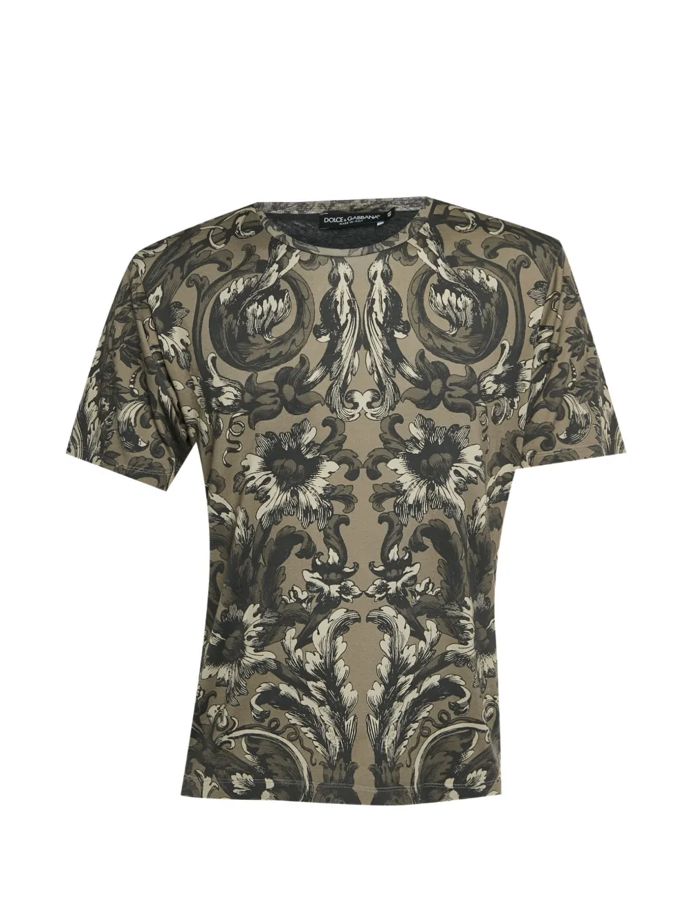 Dolce & Gabbana Pre-Owned T-shirt girocollo con stampa - Toni neutri