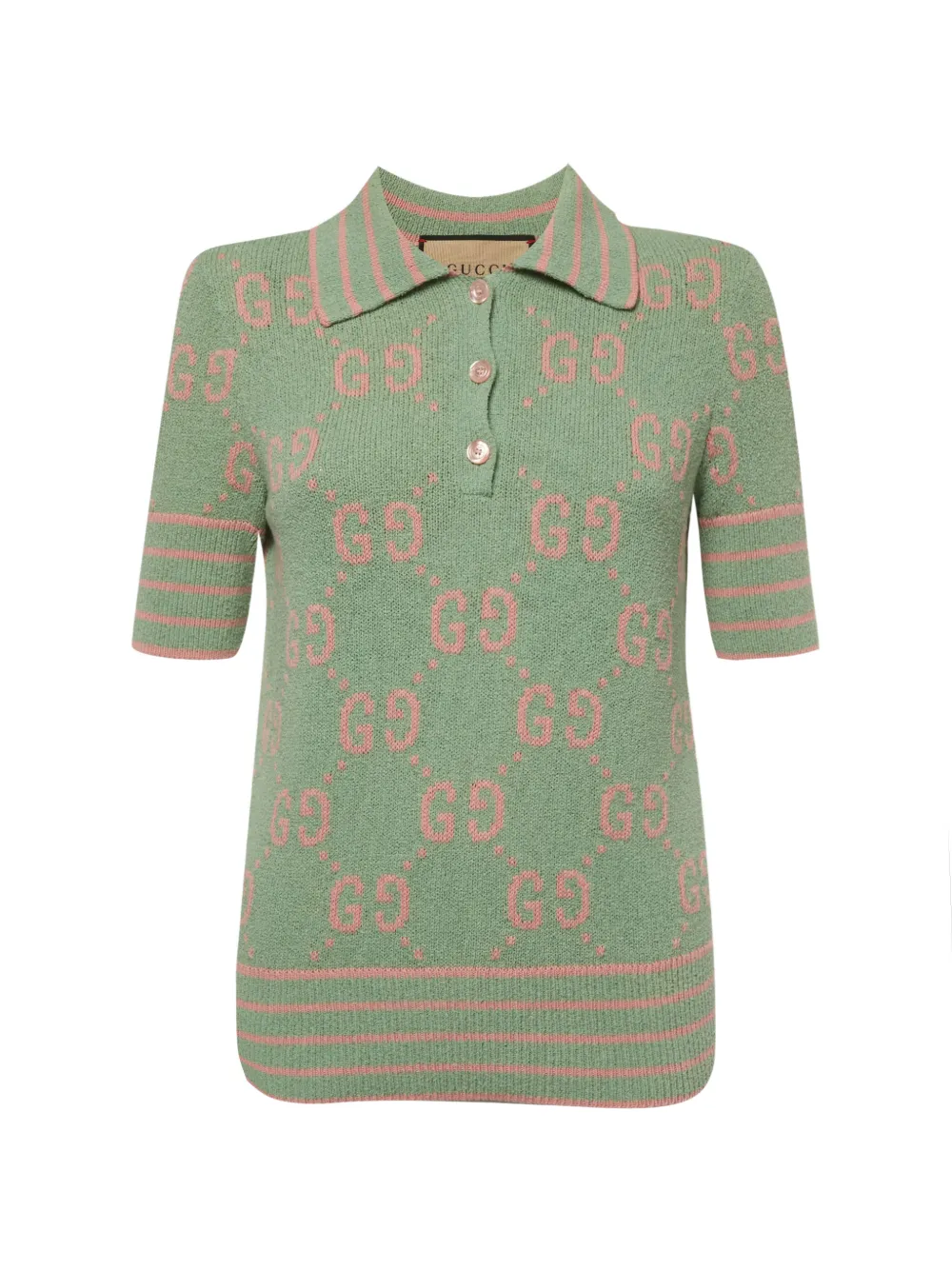 Gucci Pre-Owned short-sleeve polo top - Verde