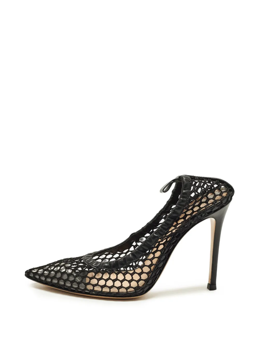 Gianvito Rossi Alisia mesh pumps - Schwarz