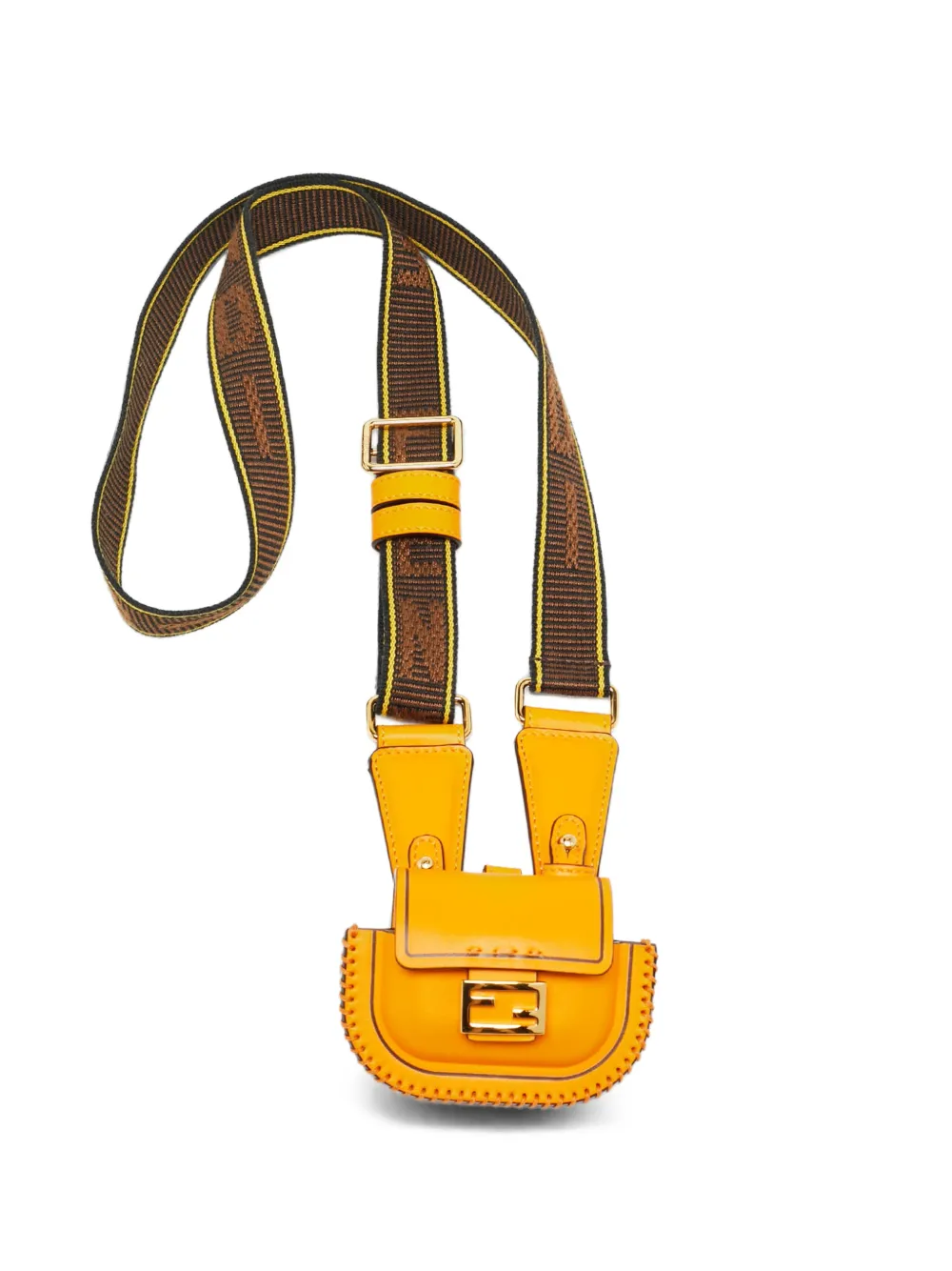 Fendi Pre-Owned Baguette AirPods Pro case - Arancione