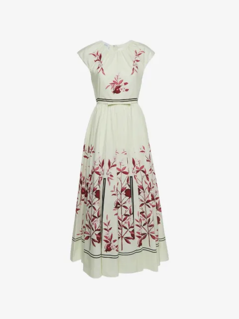 Giambattista Valli floral-print flared maxi dress