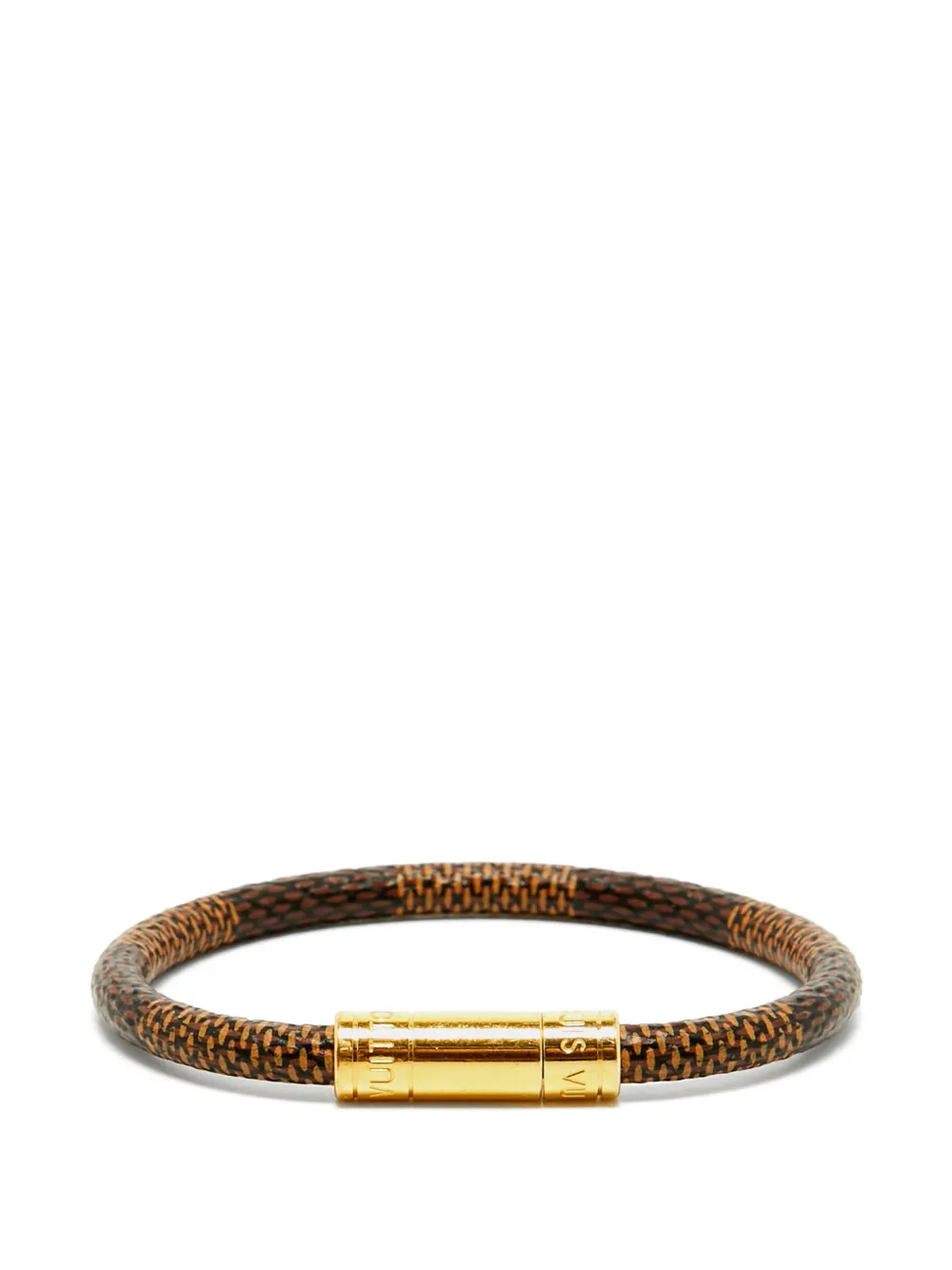 Louis Vuitton Pre-Owned Keep It clasp-fastening bracelet - Marrone