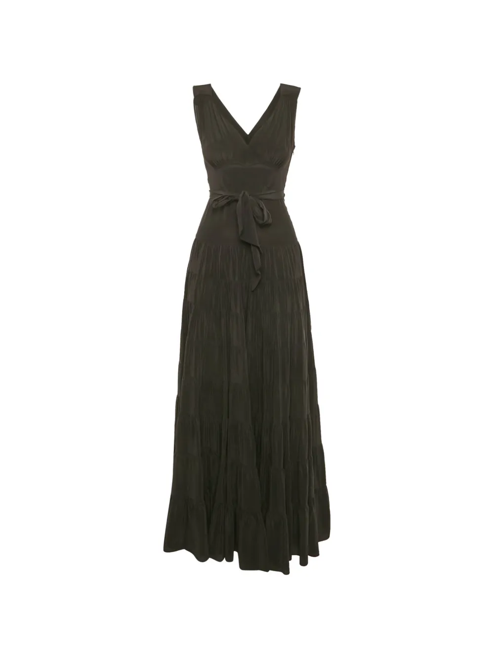 Balenciaga Pre-Owned flared maxi dress - Schwarz