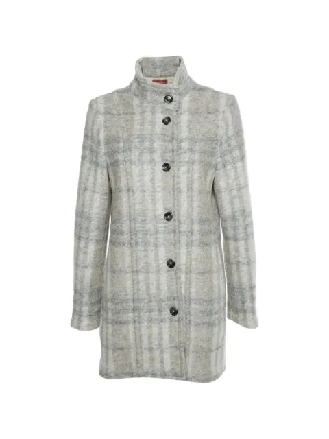 Burberry Pre-Owned check-pattern wool coat