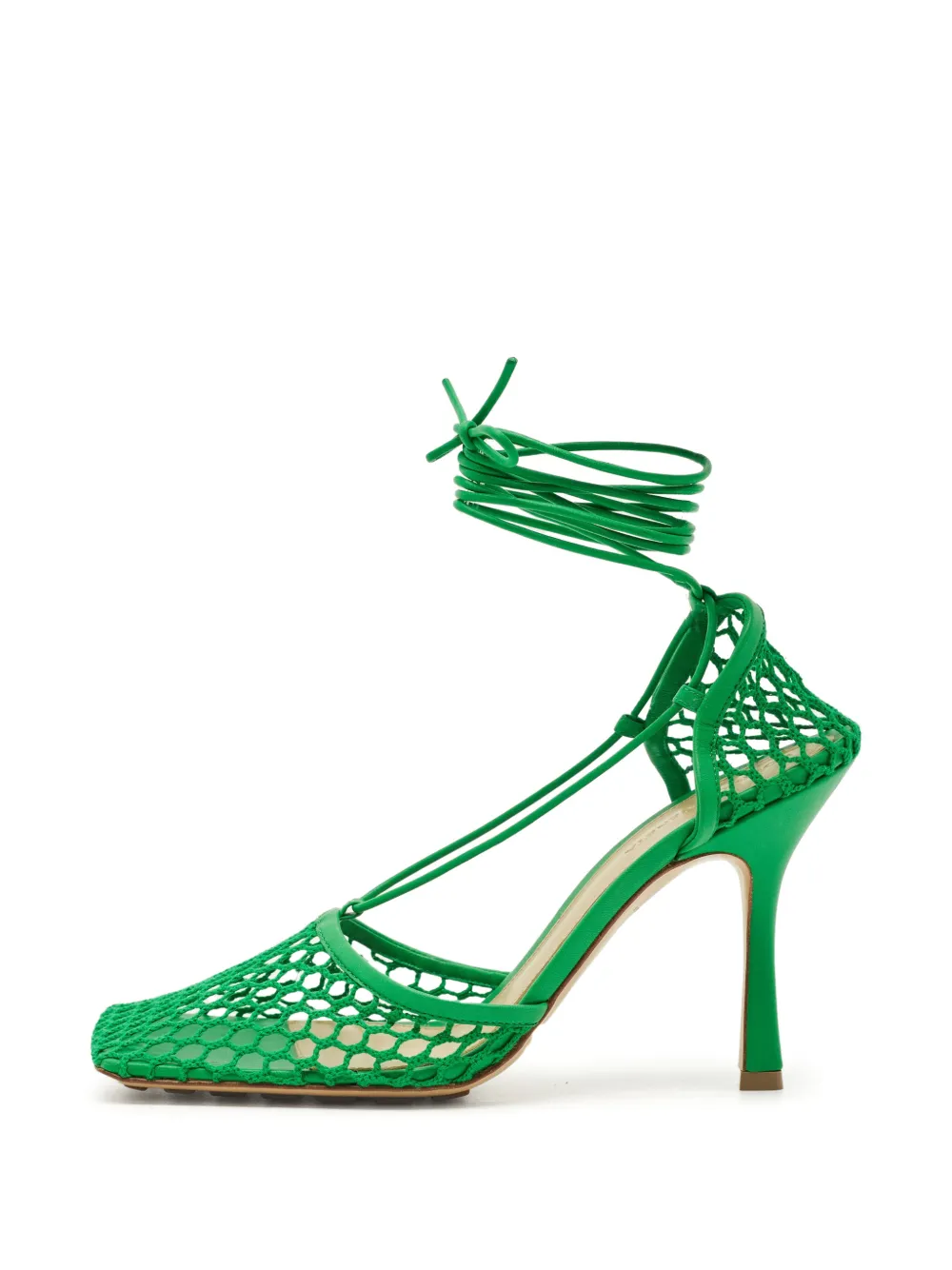 Bottega Veneta Pre-Owned Stretch heeled sandals - Verde