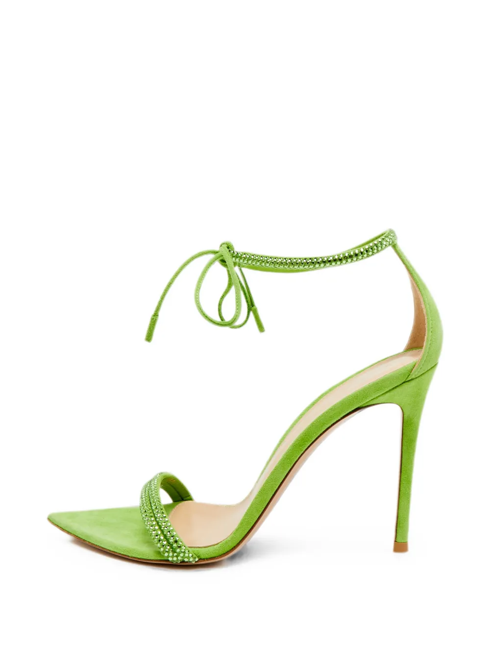Gianvito Rossi Montecarlo crystal sandals - Green