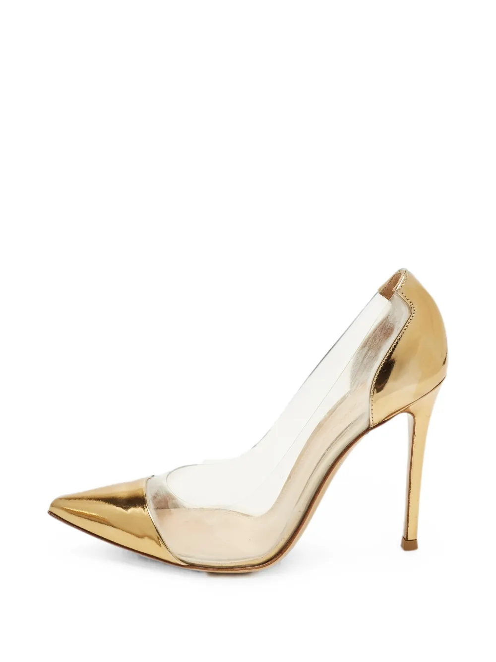 Gianvito Rossi pointed-toe pumps - Gold