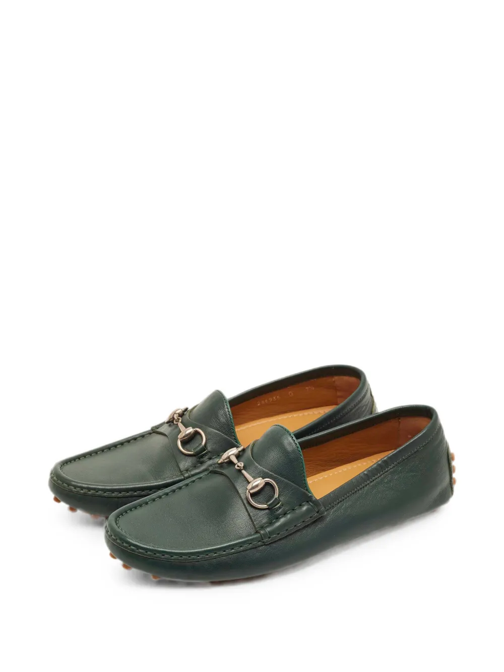  Gucci Pre-owned Mocasines Horsebit - Verde 